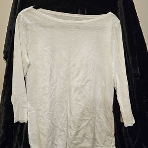 BUY 2, GET 1 FREE Women's Boat Neck 3/4 Sleeve Layering Tops